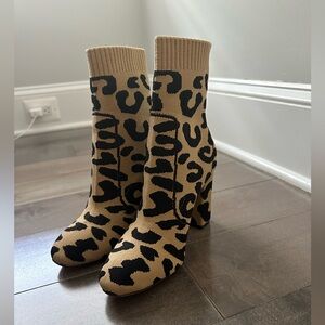 Silent D leopard boots!